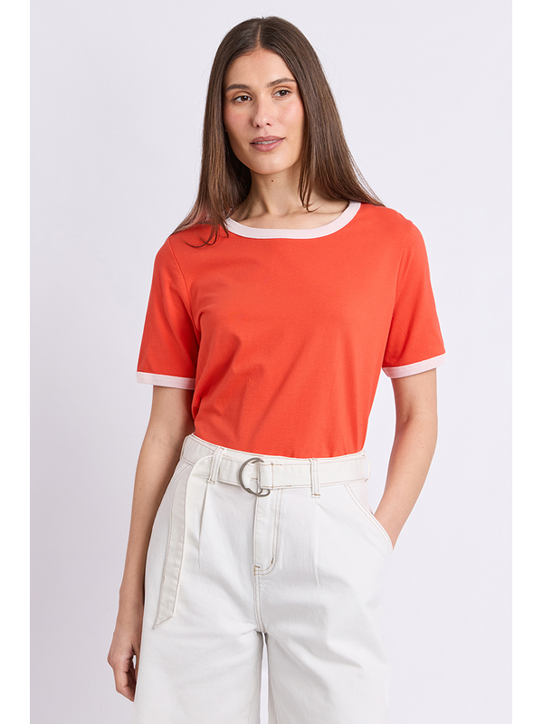 Foxwood Polaroid Ringer Tee