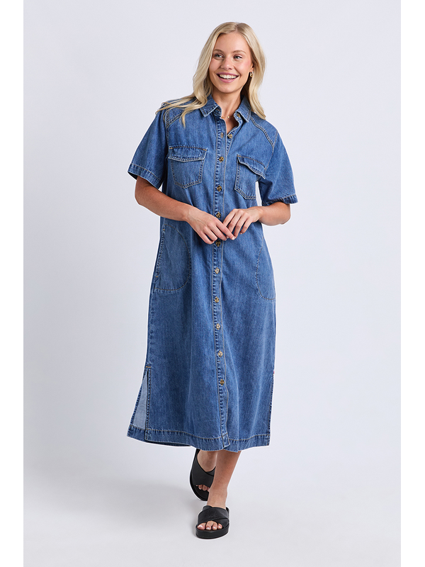 Elm Ayla Denim Dress
