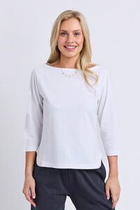 Elm Eliza Boat Neck Tee