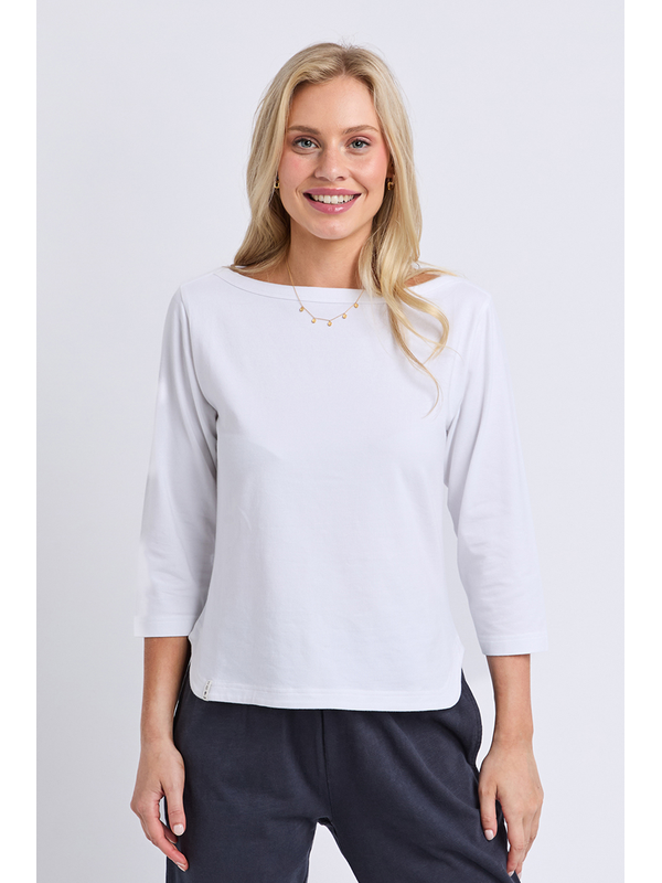 Elm Eliza Boat Neck Tee