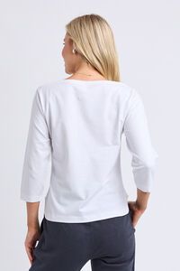 Elm Eliza Boat Neck Tee