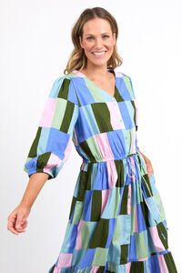 Elm Odyddey Midi Dress