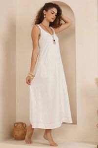 Iris Maxi Lucia Linen Maxi Dress