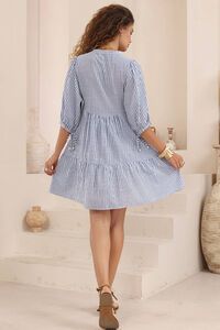Iris Maxi Stripe Babydoll Dress