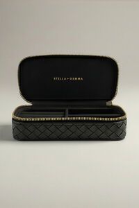Stella + Gemma Small Weave Travel Jewel Case