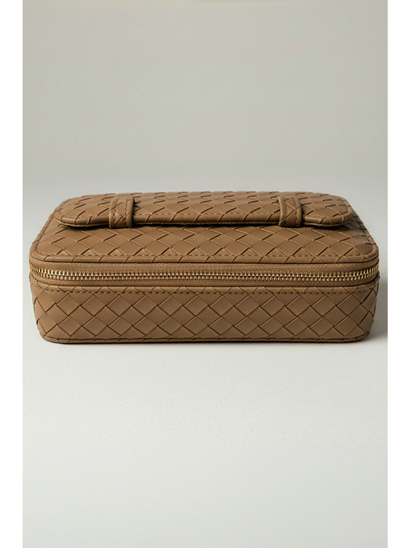 Stella + Gemma Large Woven Travel Jewel Case