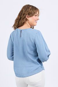 Elm Della Chambray Top