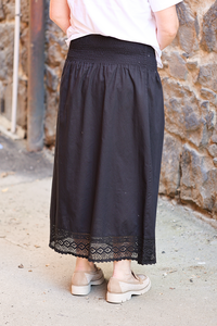 Alice + Lily Lace Trim Skirt