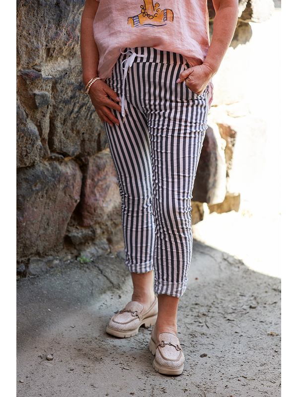 La Strada Striped Pants