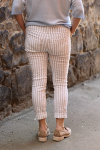La Strada Striped Pants
