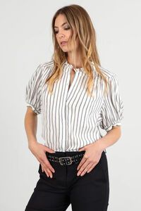 Storm Self Stripe Linen Shirt