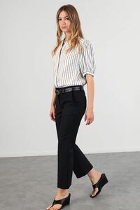Storm Self Stripe Linen Shirt