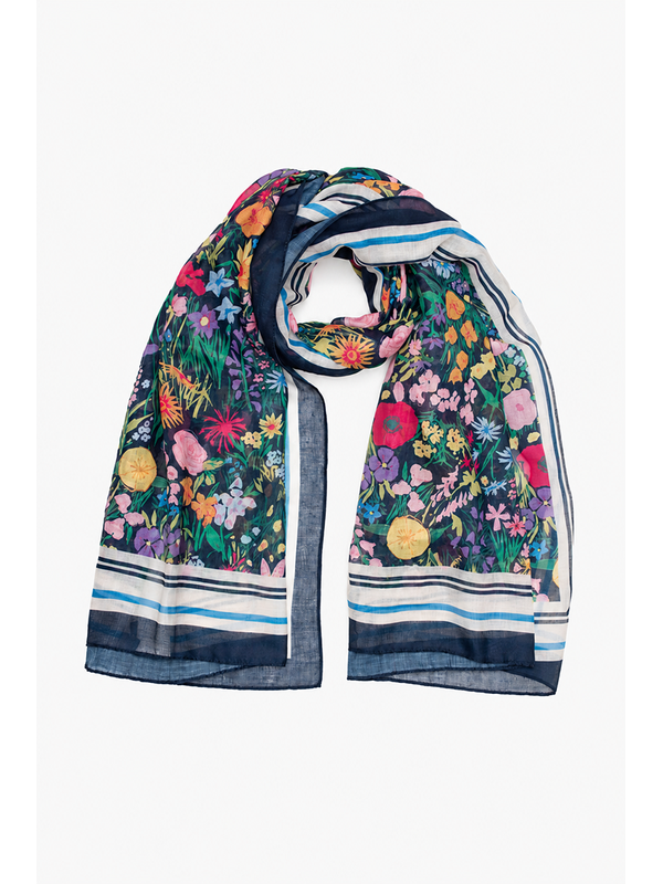 Antler Wildflowers Scarf
