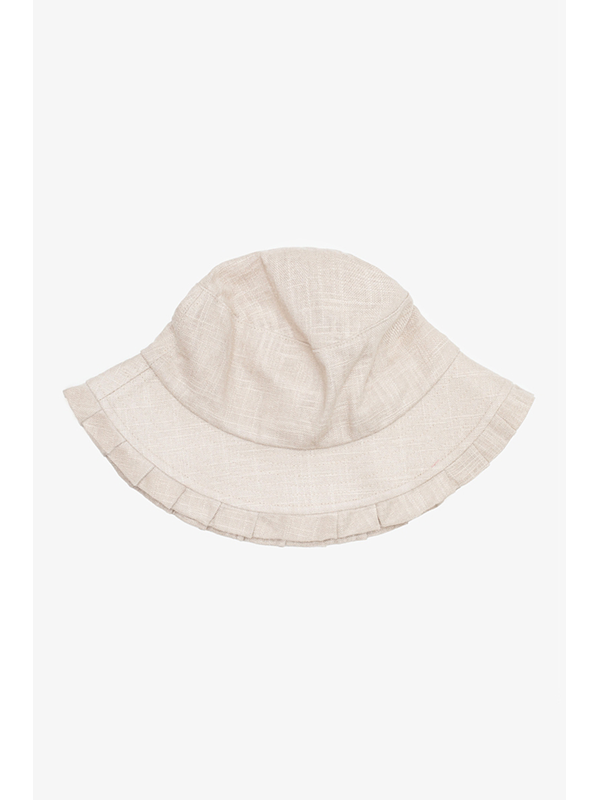 Antler Pleated Frill Bucket Hat