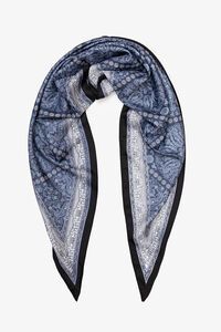 Antler Triangle Scarf - Coastal Paisley