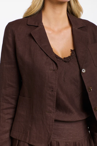 365 Days Perry Linen Blazer
